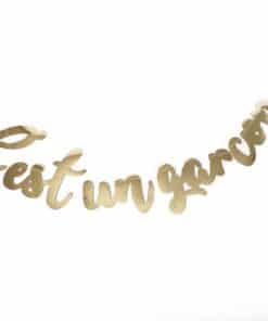 guirlande baby shower garcon