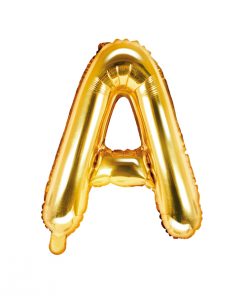 ballon lettre A or