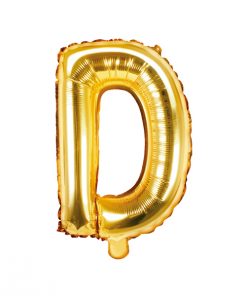ballon lettre D or