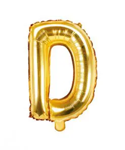 ballon lettre D or