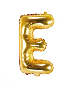 ballon lettre E or