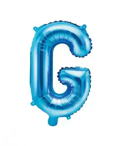 ballon lettre G bleu