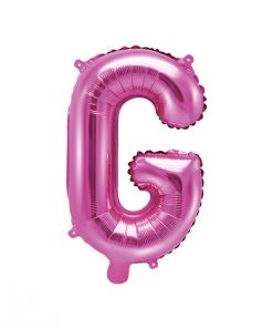 ballon lettre G rose