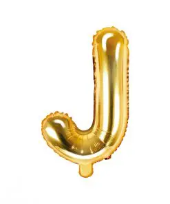 ballon lettre J or