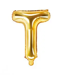ballon lettre T or