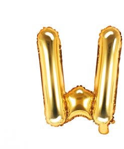 ballon lettre W or