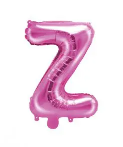 ballon lettre Z rose
