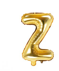 ballon lettre Z or