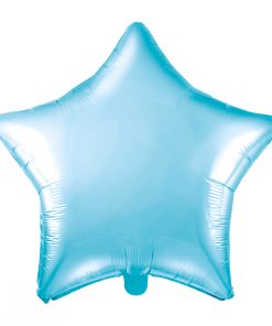 ballon étoile bleu ciel