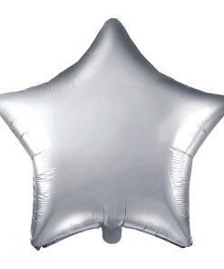 ballon etoile argent