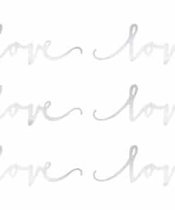 decoration de table argent