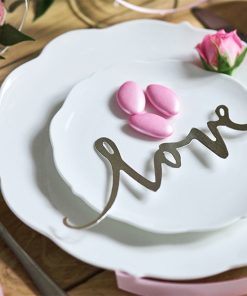 décoration de table mariage blanc et argent