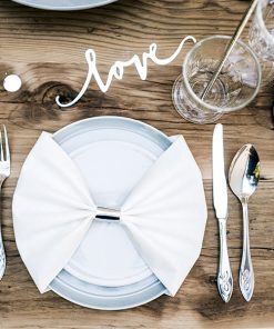 rond de serviette argent