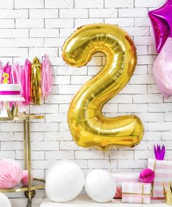 Alternative view of Bougie d'anniversaire-2- Or