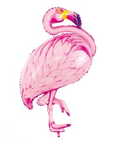 ballon flamant rose