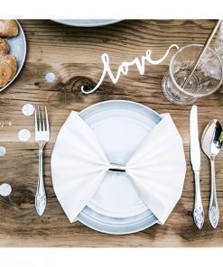 Alternative view of Confettis de table- Argent