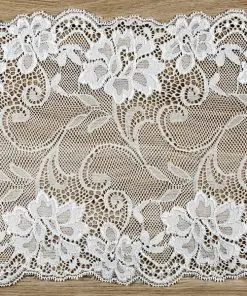 chemin de table- dentelle fleurs