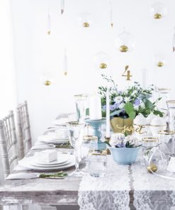 Alternative view of Chemin de table- Dentelle fleurs