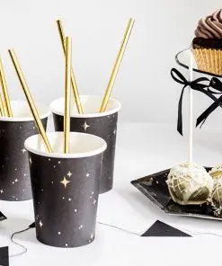 gobelet noir et or 260 ml