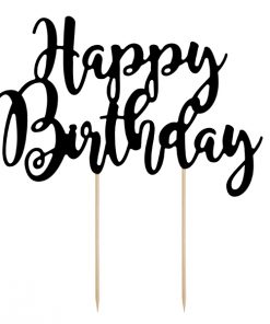 Alternative view of Pic Happy Birthday-Noir