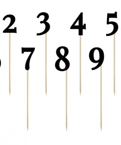 Alternative view of Chiffre sur pic - Noir