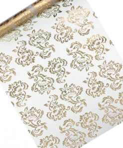 Alternative view of Chemin de table-Organza-Or et Argent