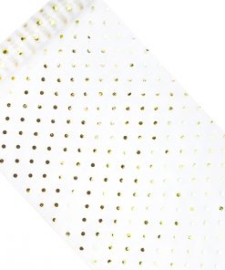 chemin de table pois or et argent