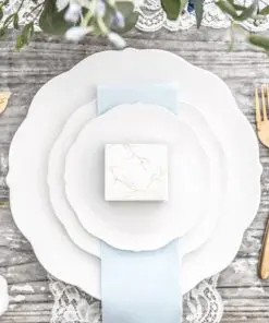 boite a dragées branche doré