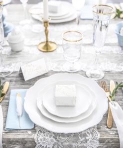 Alternative view of Contenant à dragées-Brindille or-Lot de 10