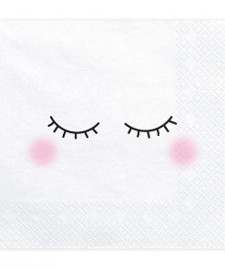 serviette cils-collection licorne