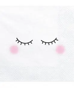 serviette cils-collection licorne