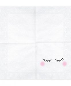 Alternative view of Serviettes Cils- Lot de 20