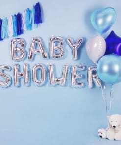 decoration baby shower garcon