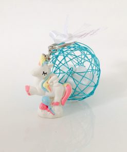 Alternative view of Porte clés Licorne - Petit modèle