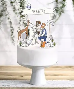 Décoration Gâteau Mariage