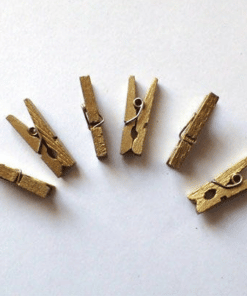 mini-pinces-a-linge- doré or