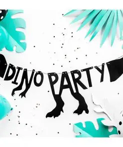 bannière dinosaure décoration anniversaire