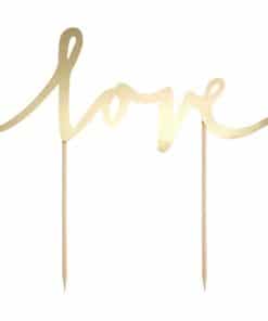 pic mariage love doré