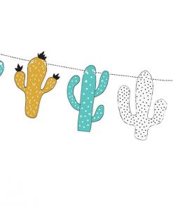 decoration anniversaire cactus dinosaure