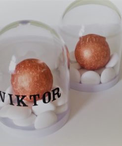 Contenant dragées cloche