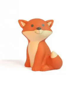 Tirelire renard orange