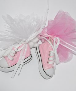 basket rose porte cles dragees