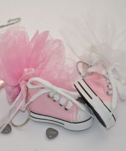 basket rose porte cles dragees