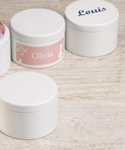 boite-ronde-metallique- dragees blanche