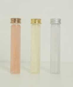 eprouvette dragees pvc avec bouchon