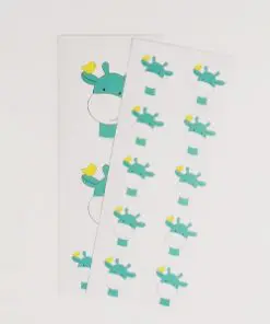 Stickers girafe emeraude - Lot de 30