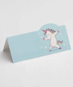 marque-place dragées licorne