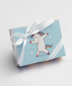 boite à dragées licorne