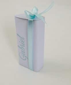 boite a dragees metal blanc