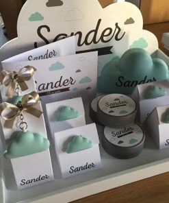 Alternative view of Porte clés Nuage - Aqua